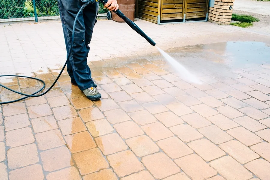 Driveway Pressure Washing For Mold And Mildew Buildup in Granada Hills, CA Driveway Pressure Washing For Mold And Mildew Buildup in Granada Hills, CA